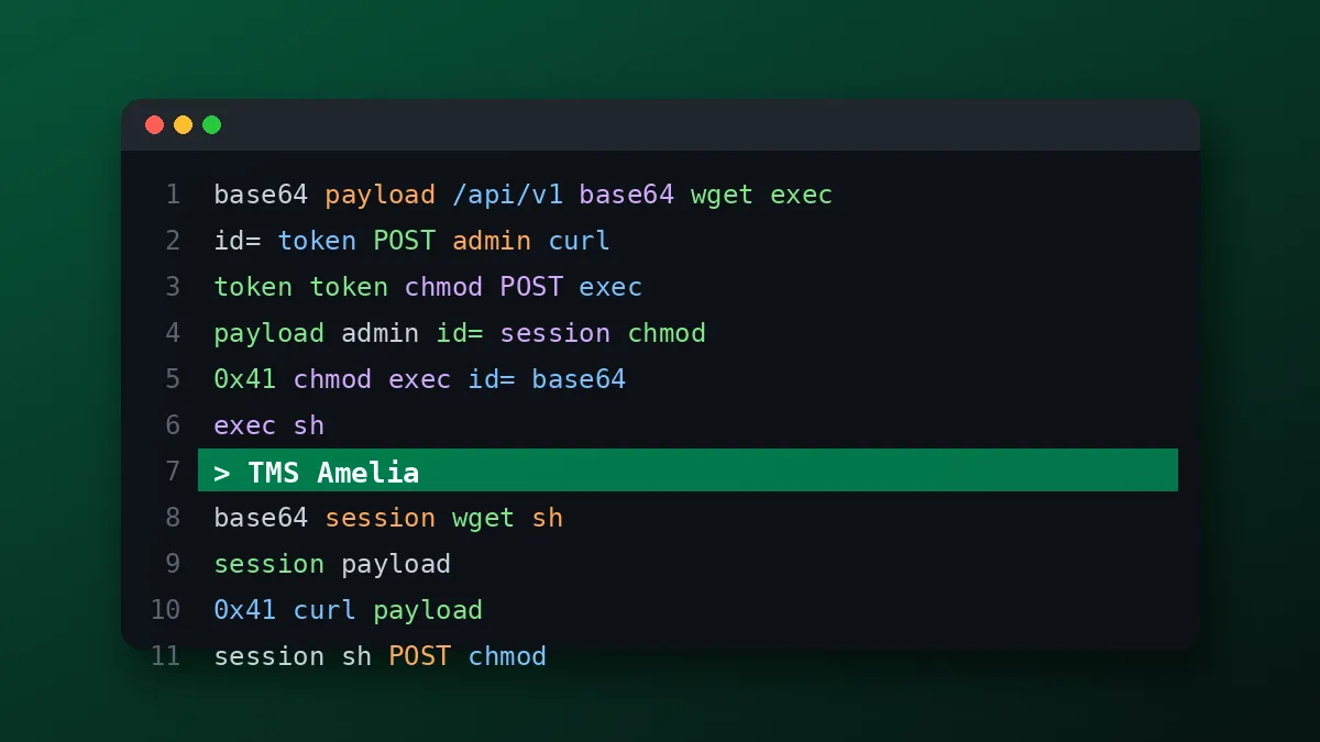 Check TMS Amelia versions now to block critical SQL injection risk